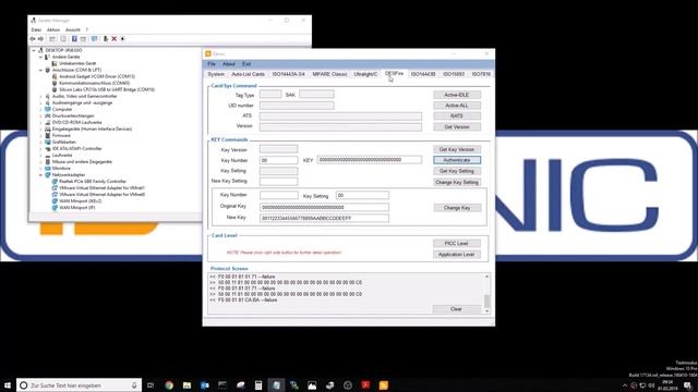 Demo Software Introduction: DESFire Embedded Modules | RFID Embedded | RFID Functions смотреть онлайн