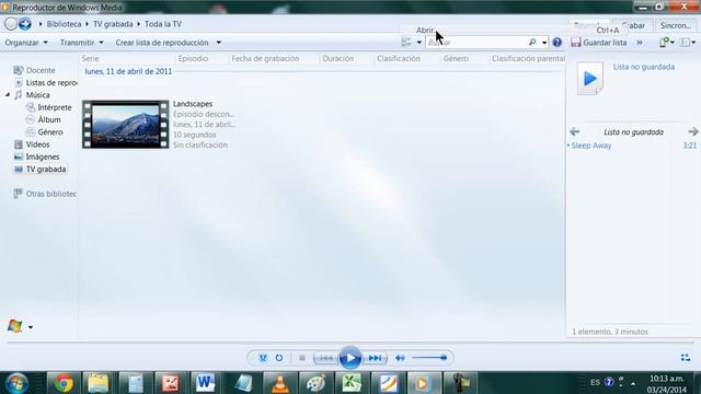 Abrir archivos de audio y video desde tu reproductor de windows media player Por Prof Manuel A Mon смотреть онлайн