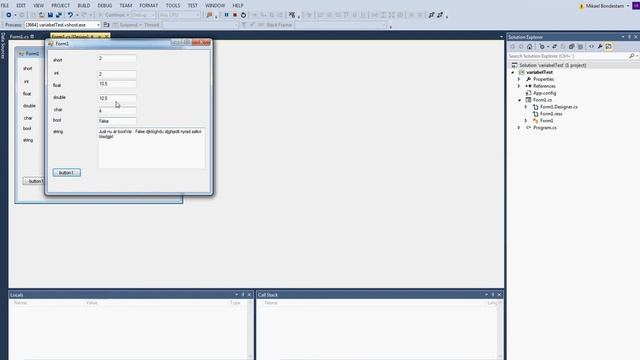 Programmering C# 2013 Desktop variabelTest del 6 string textbox richtextbox #mbo13prr01 смотреть онлайн
