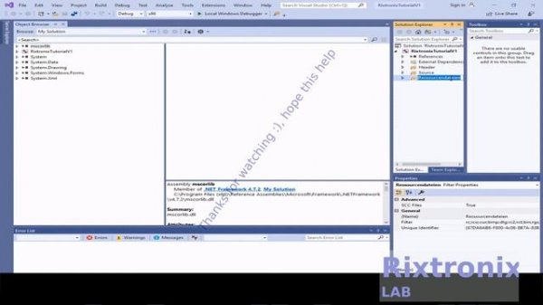 Tutorial visual studio 2019 c++ app form button label