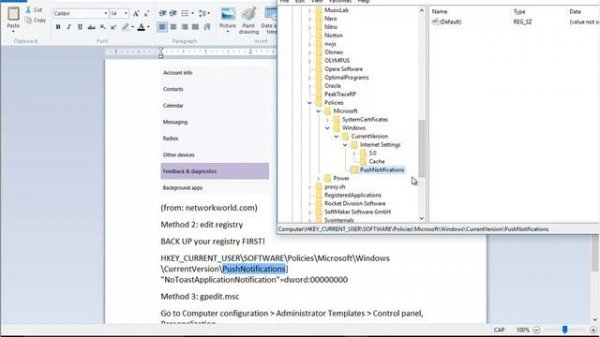 Fix Disable Some settings are managed by your organization on Windows 10