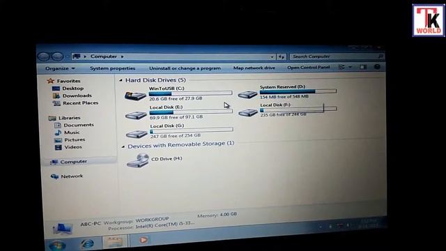 How to Recover Desktop data & files in your laptop from corrupt Windows || Black windows смотреть онлайн