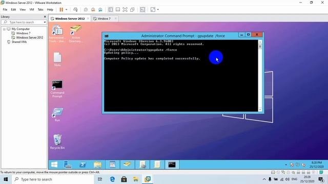 Cấu hình Group Policy Object GPO trên Windows Server 2012 смотреть онлайн