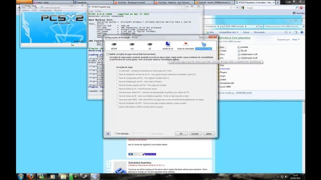 Configuração do PCSX2 0.9.8 / 1.0.0 смотреть онлайн
