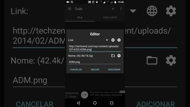 Gerenciador de downloads para Android (Advanced Download Manager - ADM) смотреть онлайн