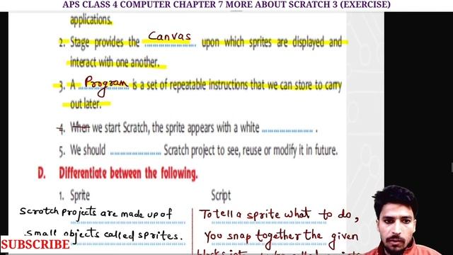 APS class 4 COMPUTER | Chapter 7 | MORE ABOUT SCRATCH 3 | COMPUTER BOOK @nksclasses смотреть онлайн