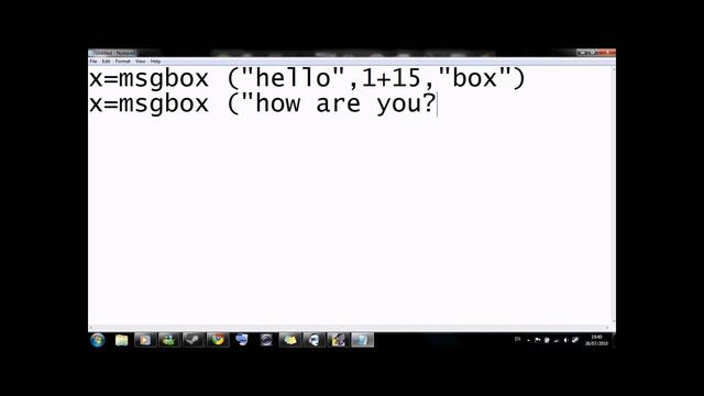 How to make a vbscript message box смотреть онлайн