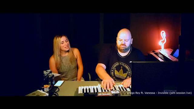 Diego Rey ft Vanessa - Invisible (jam live) смотреть онлайн