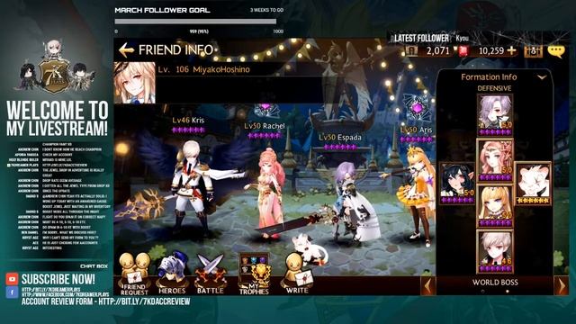 🔴 Account Review + Q&A Session #1! | Seven Knights смотреть онлайн