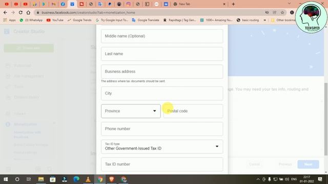 Facebook page monetization setup | how to link bank account in Facebook page смотреть онлайн