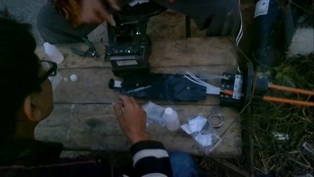OFC Joining with Fujikura S60 splicer смотреть онлайн