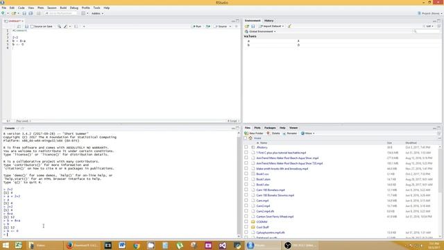 Download and Use R Studio First Program - Complete Guide смотреть онлайн