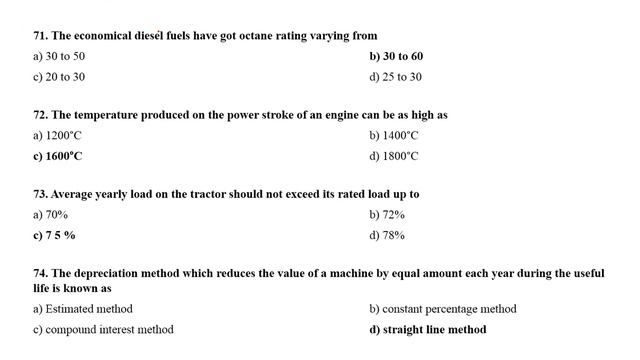 ICAR GATE NET ARS Multiple Choice Questions Agri Engineering 2 смотреть онлайн