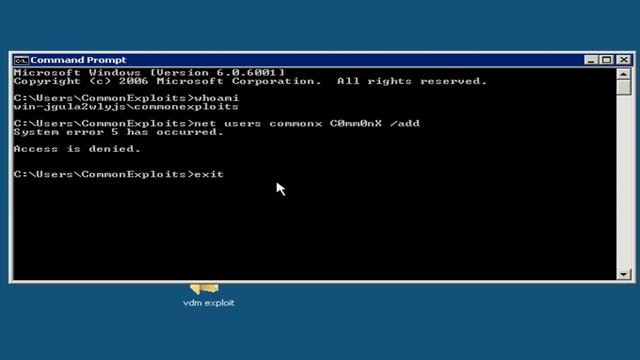Windows 2008 Vdmexploit смотреть онлайн