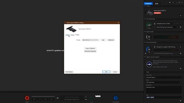 ELGato HD60 Pro PC Tutorial смотреть онлайн