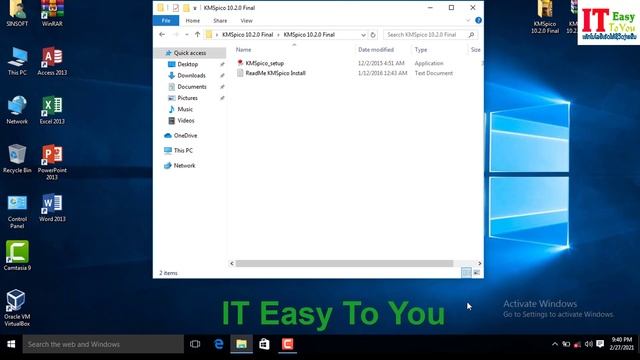 Activate Windows 10, ການແກ້ໄຂ Windows 10 ແຈ້ງໝົດອາຍຸ By: It Easy To You смотреть онлайн