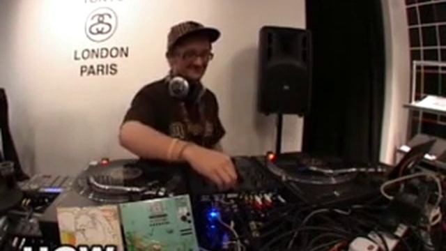 DJ VADIM Live @ Stussy Store Opening 23-04-08 смотреть онлайн