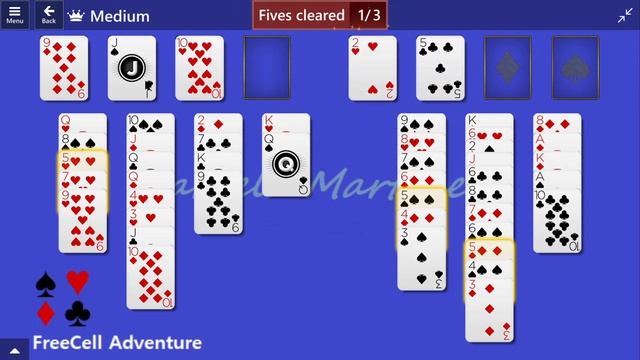 FreeCell Adventure Game #13 | December 9, 2023 Event | Medium смотреть онлайн