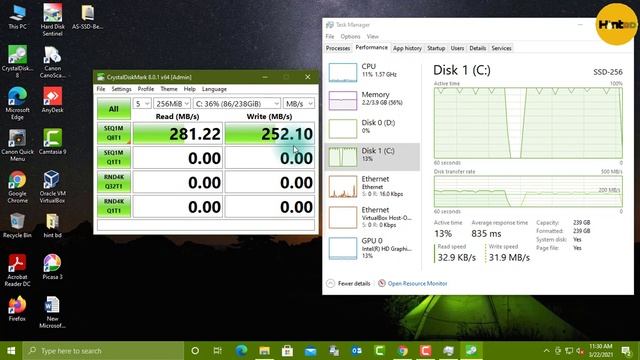 How to check ssd read and write speeds on windows 10 смотреть онлайн