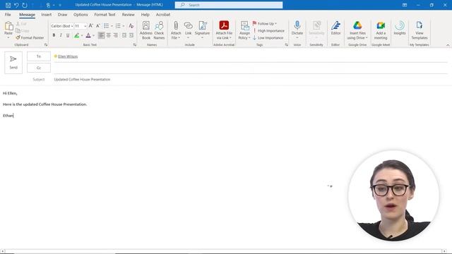 How to Attach Files to Messages in Outlook смотреть онлайн