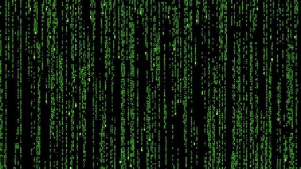 Realistic Matrix Screensaver 4k 1 hour