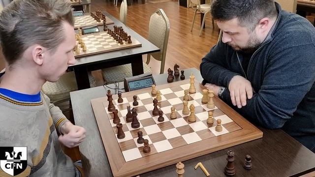 GM Hummer (2582) vs FM Megavolt (2269). Chess Fight Night. CFN. Blitz смотреть онлайн