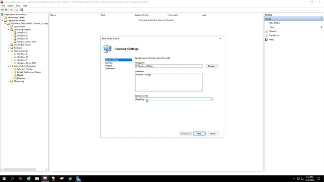 Chapter 1 - Create Selection Profile & Windows 10 Media From MDT смотреть онлайн