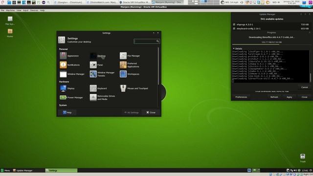 Manjaro 0.8.13.1 Review/Tutorial смотреть онлайн