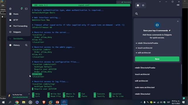 Servidor de impresión cups y Linux смотреть онлайн