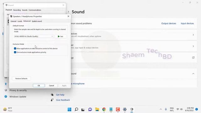 How to Increase Sound on Windows 11 | How to Fix Sound Problem on Windows 11 смотреть онлайн