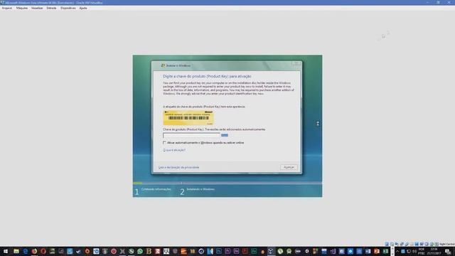 Como criar uma Máquina Virtual no VirtualBOX instalação Windows Vista Ultimate смотреть онлайн