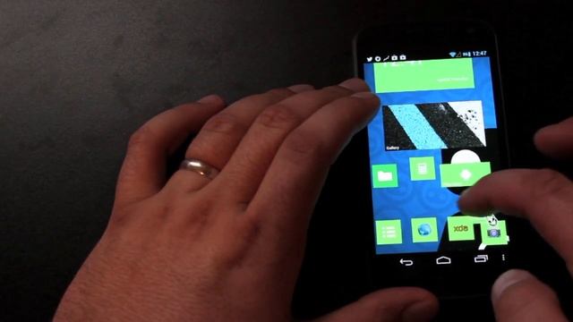 Launcher8 Home Screen Replacement Windows Phone 8 Style Launcher смотреть онлайн