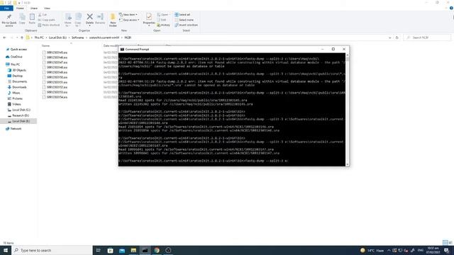 Converting SRA into FASTQ file - SRA Tool kit - Step 2 смотреть онлайн