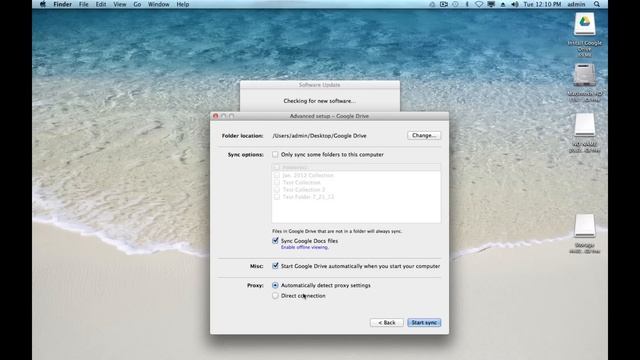 Google Drive - How to Sync with a Local Folder on Desktop смотреть онлайн