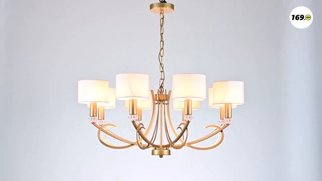 Подвесная люстра Favourite Eminentia 2600 8P ✓ купить со склада в Москве и МО mebel169.ru смотреть онлайн