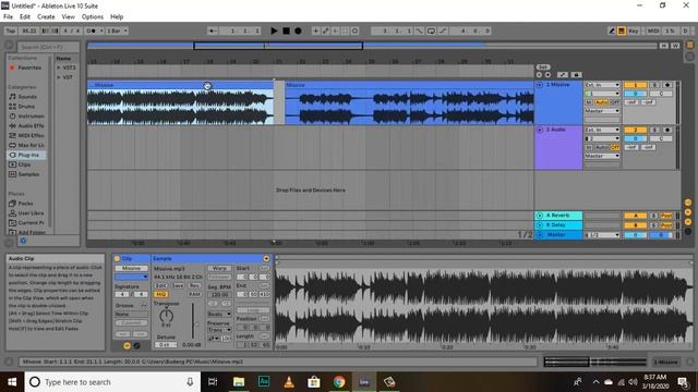 How to Split a Track in Ableton смотреть онлайн