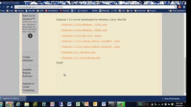 Installing Duplicati смотреть онлайн