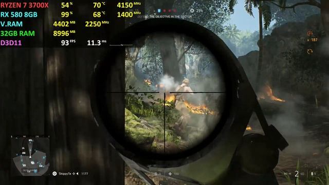 Battlefield 5 - RX 580 8GB + Ryzen 7 3700X | Custom Settings смотреть онлайн