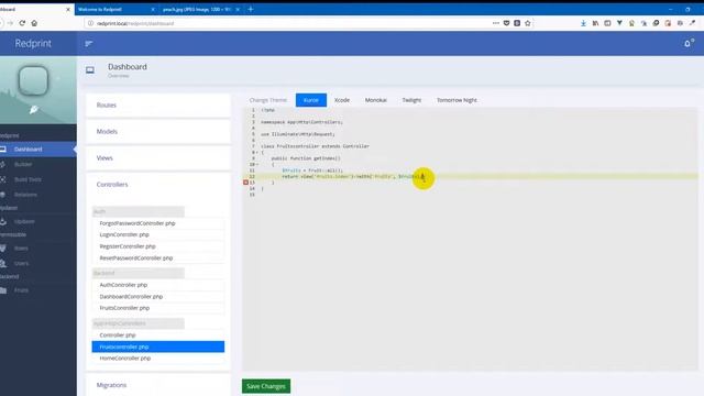 Redprint Laravel App Builder - Build Tools смотреть онлайн