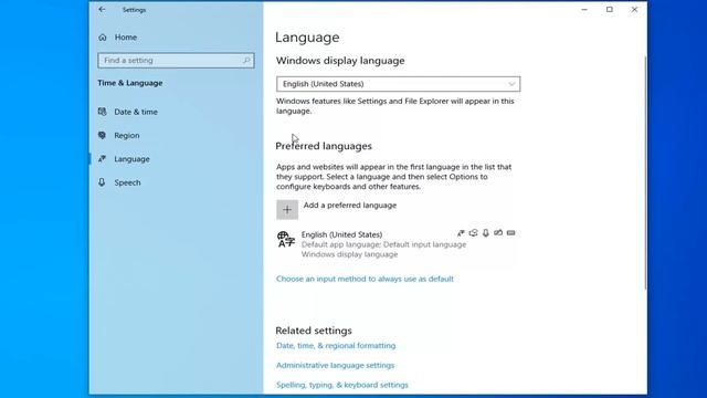 How to Change the Default System Language on Windows 10 [Tutorial] смотреть онлайн