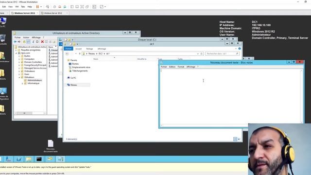 creation des objet LDAP avec dsadd sous windows server смотреть онлайн