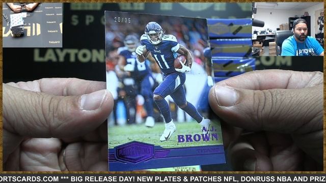 2020 Panini Plates & Patches Football Hobby 12 Box Case Break #1 смотреть онлайн