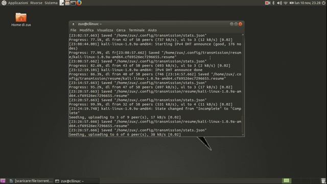Transmission-cli: download file torrent da terminale смотреть онлайн