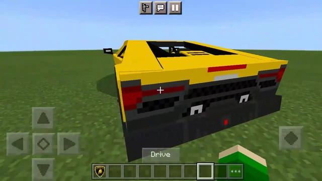 Mobil Lamborghini Ada Di Mcpe 😱😱😱 1.16+ смотреть онлайн