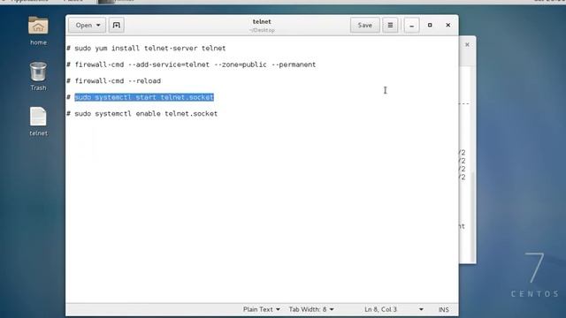 How to install telnet server on CentOS 7 смотреть онлайн