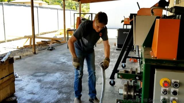 Sweed Sheathing Stripper Model SS6K100 Demonstration смотреть онлайн