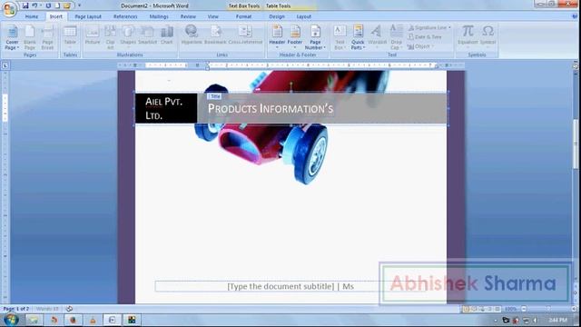 Lesson 10 | Ms Office Word Tutorial In Hindi | How To Use Cover Page In Ms Office смотреть онлайн