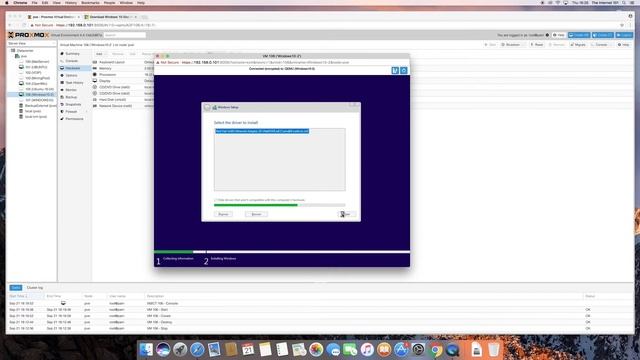Proxmox VE - Install Windows 10 VM смотреть онлайн