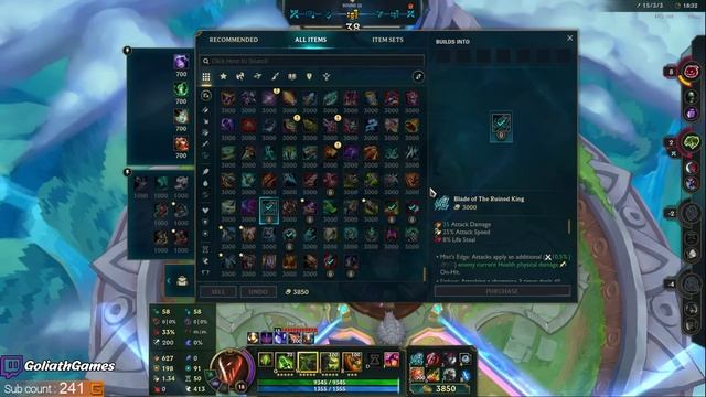 Urgot but I'm melee so I have ZERO ranged penalties on ITEMS (Draw Your Sword Augment 2v2 Arena) смотреть онлайн