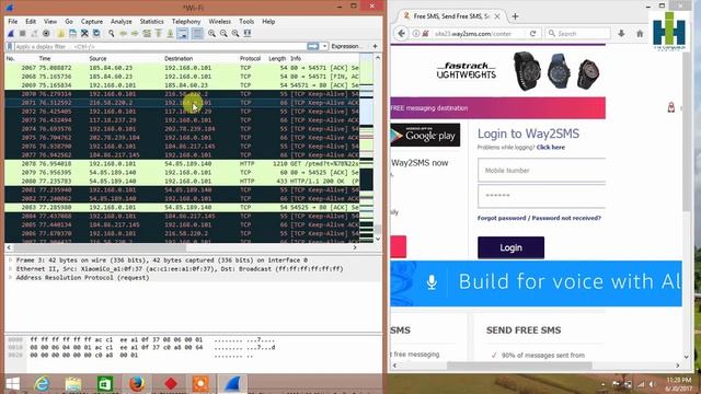 hacking account with wireshark practical | wireshark বাস্তব সঙ্গে হ্যাকিং অ্যাকাউন্ট смотреть онлайн